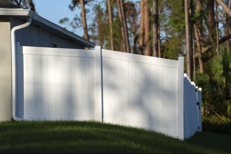 Elegant Vinyl Fence