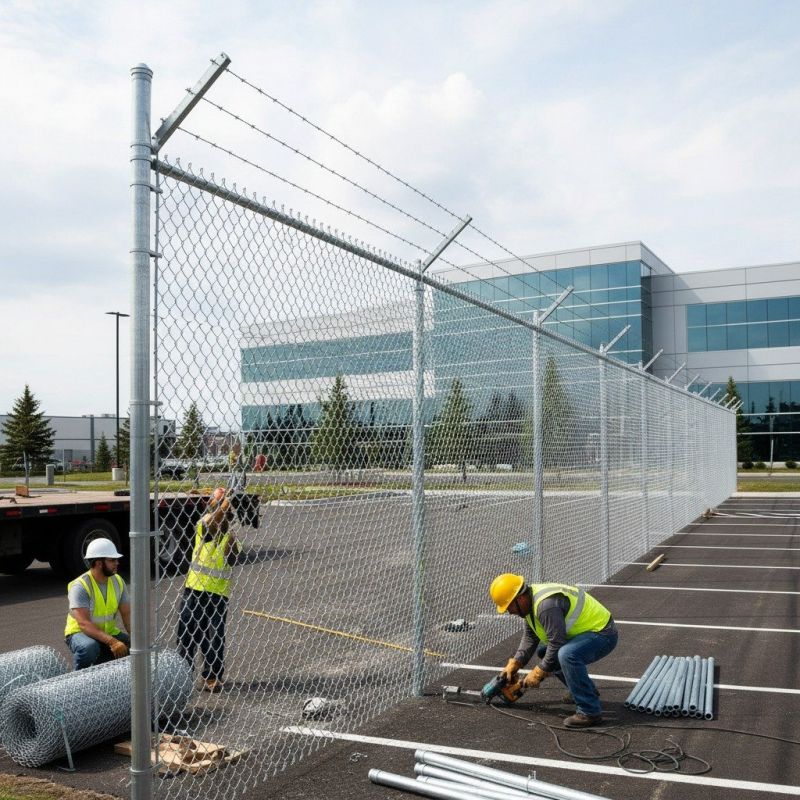 Safety Fence Installation